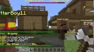 Minecraft mini game, DRAGONS