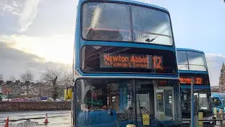 Buses and trains in Paignton 