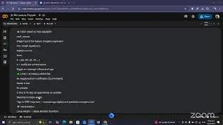 10AM PKT | Machine Learning From Concepts to Code | Week 3 | Day 1
