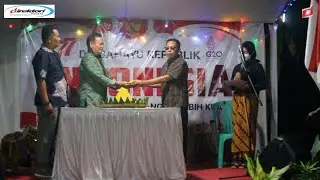 Cutting of the 77th Independence Day Tumpeng of the Republic of Indonesia (RI)