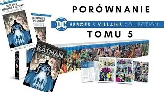 DC Bohaterowie i złoczyńcy - Batman Tom5 kolekcja Hachette porównanie z oryginalnym wydaniem komiksu