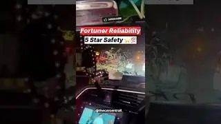 50 लाख mein ese reliability 😱 Fortuner 5 Star Build Quality⭐️💯