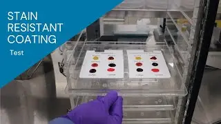 PPG Velvecron&reg; Stain Resistant Liquid Coating - Test