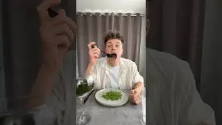 How to eat peas correctly&hellip;😐