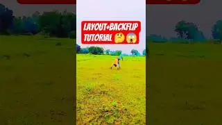 layout+backflipbackflip tutorial 🤔😱 || #hyperhookaashish #howtobackflip #shorts