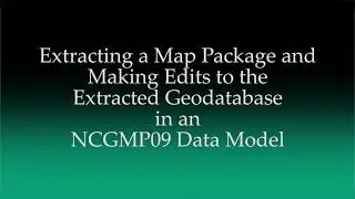 Working with ArcGIS Map Packages (MPK) and Collaberative Editing Through Sharing a Map Package