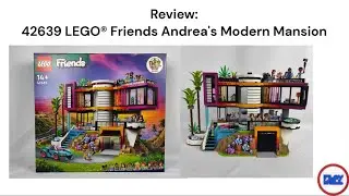Review: LEGO® 42639 Friends Andrea's Modern Mansion - In English