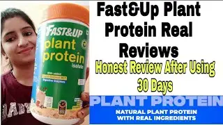 Plant Protein Powder || Fast&Up plant  Based Protein Powder for Vegans|| best protein powder|