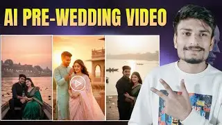 How to make a pre-wedding video with AI? | AI Pre-Wedding Photo Video Tutorial