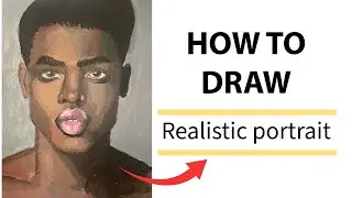 Acrylic portrait | Tutorial - How to Mix Skin Tones with Acrylic Paints #paintingtutorial #art