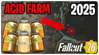 How To Get Ton of Acid Easy  in Fallout 76! BEST FARM