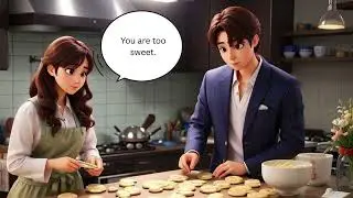 Cute Couple Cooking Chat | Romantic Love Story Short