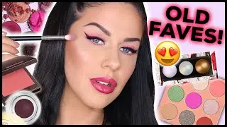 GET READY WITH ME!! REVISITING OLD FAVORITES + TESTING NEW MAKEUP!!
