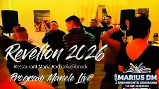 Manele Live ❌ Revelion 2️⃣0️⃣2️⃣6️⃣ Restaurant Maria Rad Qakenbruck 🆕🎶