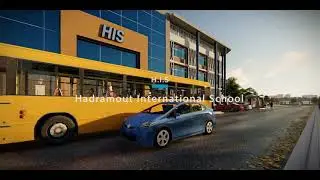 Hadhramout International School's New Building - مبنى مدارس حضرموت العالمية الجديد