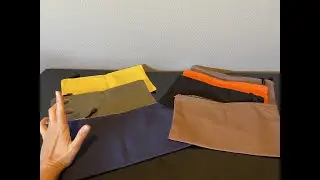 What I noticed about these canvas pouches