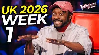 A 63-Year-Old Once STOOD IN for TOM JONES?! | The Voice UK 2026 Week 1 [4K]