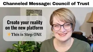Quick technique to create on the new energetic platform. Stop the thought train, change your reality