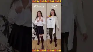 Millennial VS Gen Z outfits featuring VIVAIA 👞