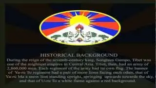 TIBETAN NATIONAL FLAGE EXPLANATION / SYMBOLE