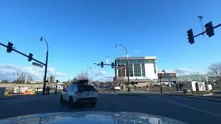 Driving from Vancouver to Woodland, Washington
