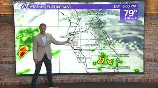 10Weather: Friday afternoon forecast; May 25, 2018
