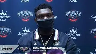 Pelicans-Jazz Postgame: Zion Williamson Interview 1-21-21