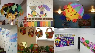 Preschool decoration ideas/Classroom decoration design/wall decoration ideas/door decoration ideas