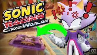 🏁ТАК БЕЗУМНО!!😡 - Sonic Racing CrossWorlds