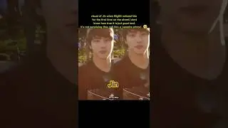 visual of Jin when BigHit noticed him for the first time on the street. #jin #shorts