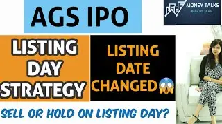 AGS IPO LISTING DAY STRATEGY | PROFIT OR LOSS ? AGS TRANSACT TECHNOLOGIES IPO GMP TODAY | PAYAL