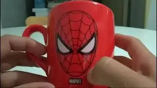 Las tazas de Spiderman.
