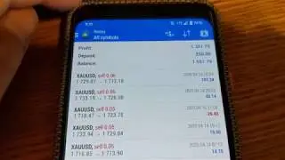 $250 turned into $1550 micro account micro lots LQDFX Trade Copier kouleefx