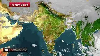 Cloud build-up of monsoon rains pan India in just 30 seconds | Skymet Weather