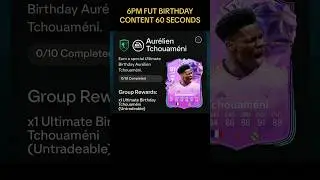 6PM FUT BIRTHDAY CONTENT IN AROUND 60 SECONDS #fyp #fifa #fc24 #eafc #fut #ea #futbirthday #content