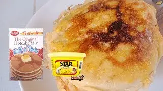 How to cook hotcake using maya mix with saba banana
