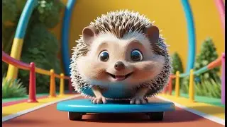 Sonic Mini Hedgehog Rolled Into a Loop | Nursery Rhymes for Kids & Baby Songs