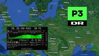 FM DX ES DR P3 &Aring;lborg 🇩🇰 received with RDS in Iași 🇷🇴 (10.06.2022)