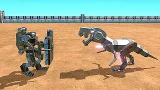 Automaton Heavy Devastator VS Community warbots - Age of Warbots