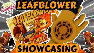 New LEAFBLOWER Glove SHOWCASING!! in Slap Battles Roblox 👏