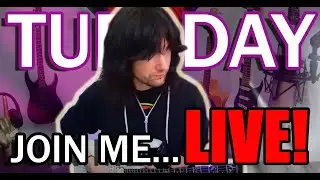 WE'RE GOING LIVE! Check your clocks and ALL ABOARD!🤘🎸