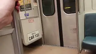 Riding The Mta Maryland Metro subway from lexington market to Penn North