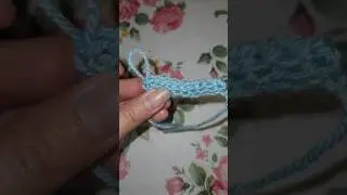 Crochet Rapide ⚡ Maille Serr&eacute;e en Relief Arri&egrave;re #crochet #crocheting #crochettutorial