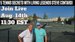 Thursday: 5 Best Tennis Tips Ever (From a Living Legend)