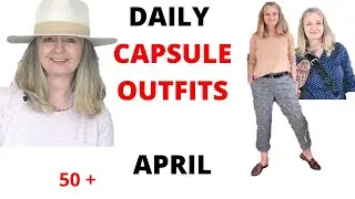CAPSULE WARDROBE OUTFIT COMBINATIONS SPRING                      ~  My Over 50 Fashion Life