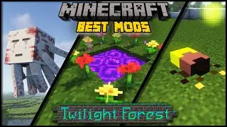 Minecraft 1.20.1 Bosses, Magic, and MORE! FULL Twilight Forest Mod!