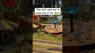 Watch out for the cute train passing by..😍 #minivlog #miniature #trending
