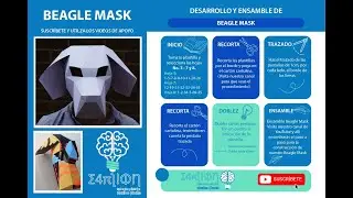 Beagle Mask -Tutorial (1)  Español inicio de la Máscara (wintercroft)