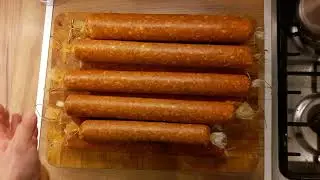 ELSŐ paprikás szalámi készítésem! Szarvashússal, chorizo ízvilággal :-) Majdnem tökéletes lett :-)