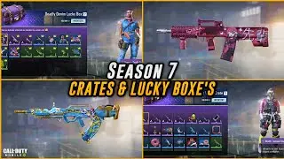 Season 7 Crates & Lucky Box'es | CODMOBILE